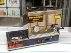 Döküm Musluk Çay Kazanı Ocak Makinesi | Elektrikli Termostatlı Semaver 10 Litre